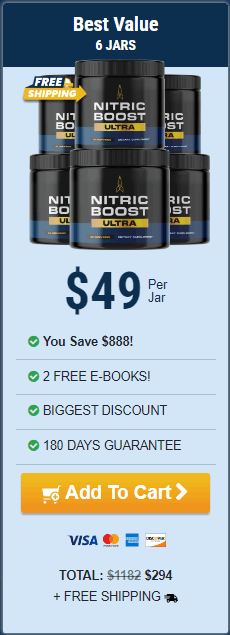 Nitric Boost Ultra 6 bottles